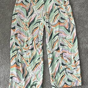 Nasty Gal Multicolor Camouflage Pants
